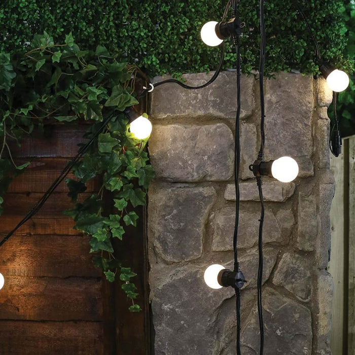 Indoor or Outdoor Party LED String Lights 10 Pack Opal - Lighting.co.za