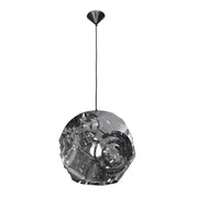 Mood Chrome or Gold Mesh Pendant Light 2 Sizes - Lighting.co.za