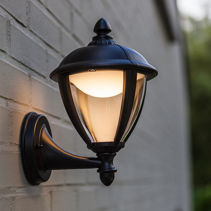 Unite Black Up Facing 9 Watt Led Outdoor Wall Light - Lighting.co.za