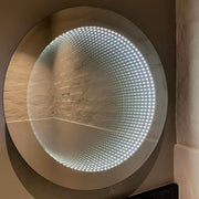 Infinity Round LED Bathroom Mirror Wall Light - Lighting.co.za