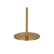 Helios Gold and Frosted Glass Sphere and Stem Table Lamp - Lighting.co.za