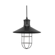 Industrial Cage Hat Chrome | Black | White Pendant Light - Lighting.co.za