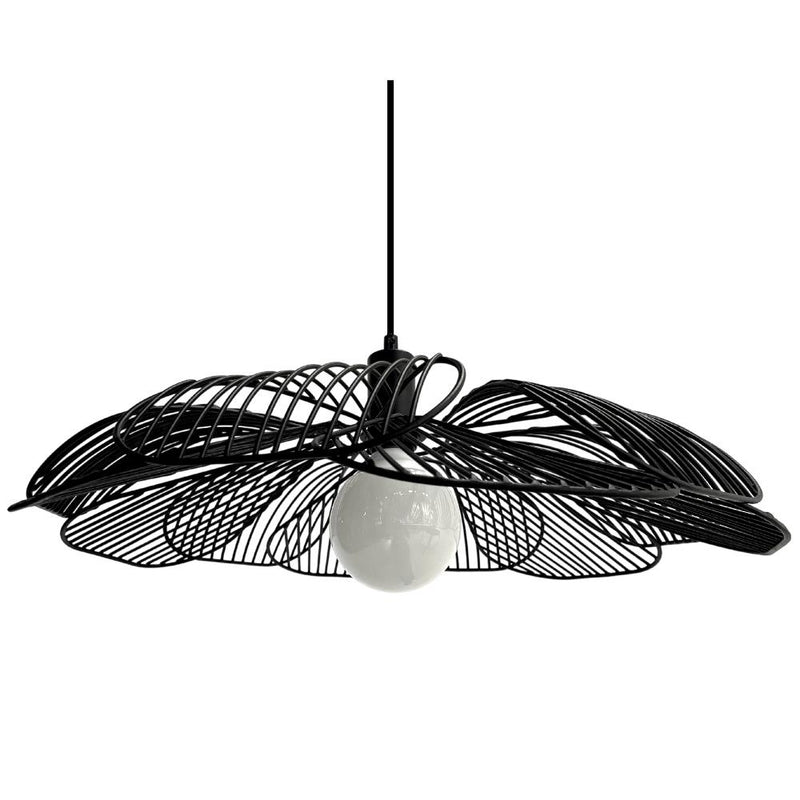 Petal Black | Gold | Copper Wire Pendant Light 2 Sizes - Lighting.co.za