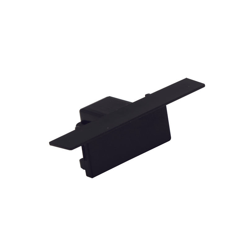 Pulse RECESSED Track 3 Wire End Cap Only - Black Or White - Lighting.co.za