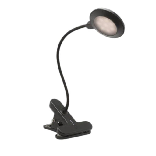 Paddle Pop LED White Or Black Clip On Desk Lamp 3000K Warm White - Lighting.co.za