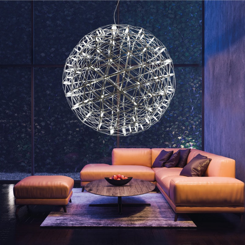 Tangle Stainless Steel LED Fuse Large Pendant Light 2 Options - Lighting.co.za