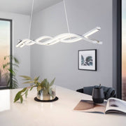 Lasana2 Chrome LED Linear Pendant Light - Lighting.co.za