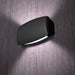 Fumagalli Abram CTC LED Black Outdoor Wall Light - Lighting.co.za