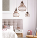 Anthea Copper Wire Grid Pendant Light Range Available In 3 Sizes - Lighting.co.za