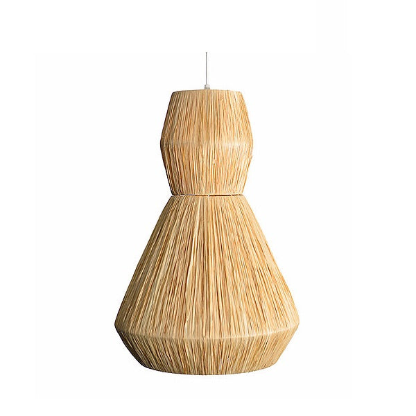 Raffia Wrap Asanda Natural Pendant Light - Lighting.co.za