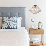 Cilla Copper Diamond Wire Shade Pendant Light - Lighting.co.za