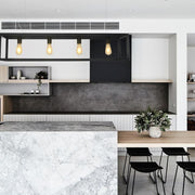 Collins Black Or Copper 4 Light Rectangular Bar Pendant Light - Lighting.co.za