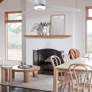 Astrid 3 Blade White LED Ceiling Fan - Lighting.co.za