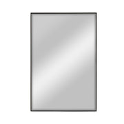 Leandro Black Rectangular Wall Mirror 2 Sizes - Lighting.co.za