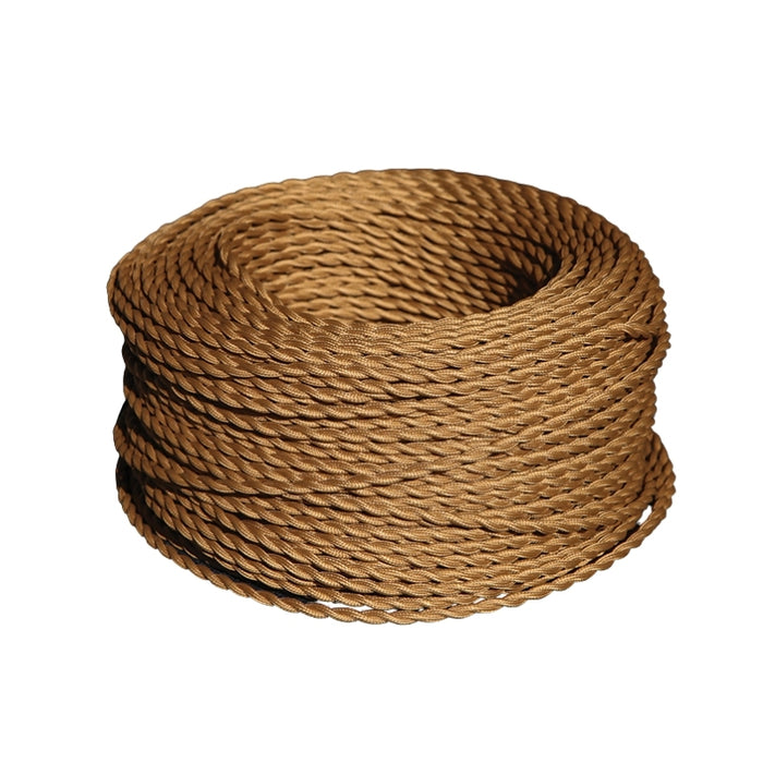 Twisted Fabric Cord 2 Core Sold Per Meter - Various Colours - Lighting.co.za