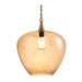Apple Amber | Smoke Glass Pendant Light 2 Sizes - Lighting.co.za