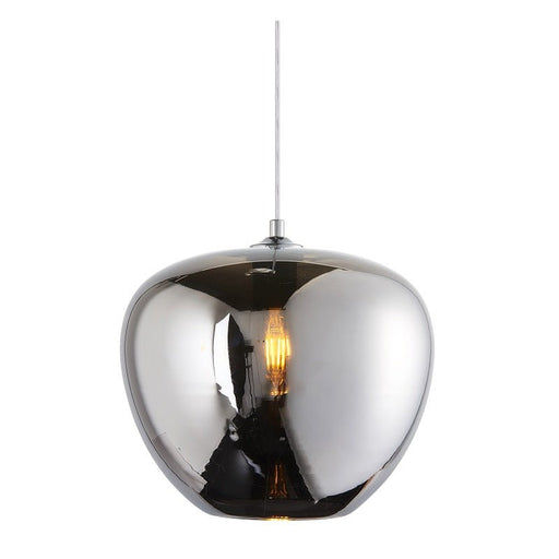 Apple Amber | Smoke Glass Pendant Light 2 Sizes - Hanging Lights - Lighting.co.za