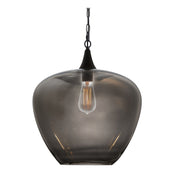 Apple Amber | Smoke Glass Pendant Light 2 Sizes - Lighting.co.za