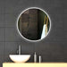 Aura Round Frameless LED Bathroom Mirror Wall Light - Lighting.co.za