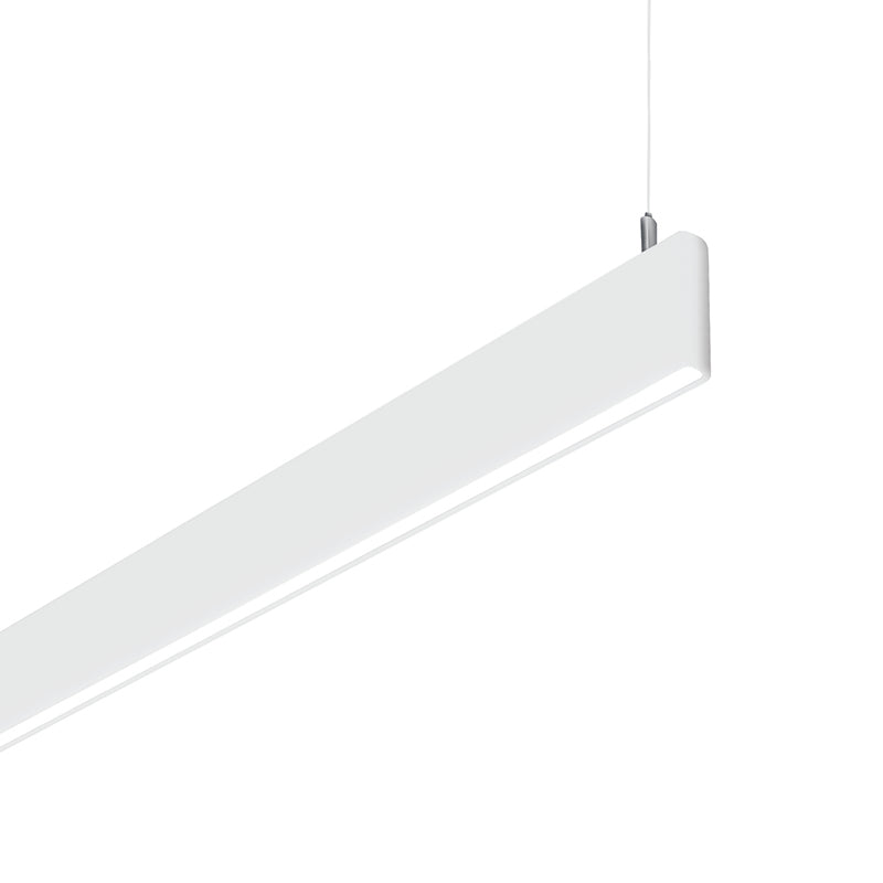 Avico Black | White Up Down Linear LED Slim Spazio Pendant Light - Lighting.co.za