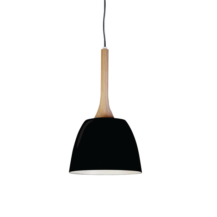 Azul Black | White with Wood Nordic Pendant Light - Lighting.co.za