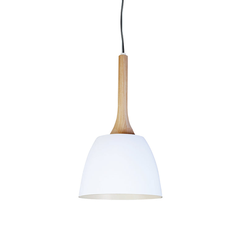 Azul Black | White with Wood Nordic Pendant Light - Lighting.co.za