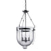 Bow Float Clear Glass And Chrome Pendant Light - Lighting.co.za