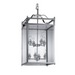 Beveled Classic Chrome And Glass Square Lantern in 2 Sizes - Lighting.co.za