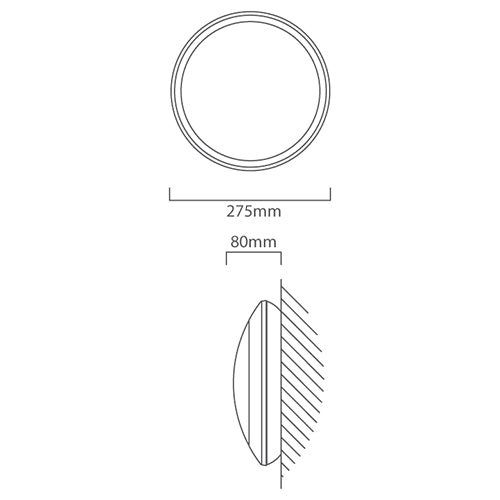 Fumagalli Berta Black | White | Grey Outdoor Bulkhead - Lighting.co.za