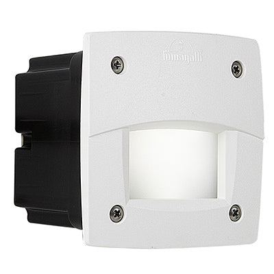 Fumagalli Leti 100 Recessed Square LED Outdoor Step Light 3 Colour Options - Lighting.co.za