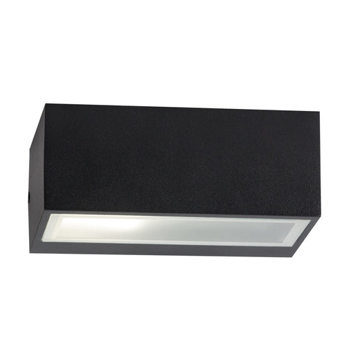 Metro Black Up Down Outdoor LED Wall Light - Lighting.co.za