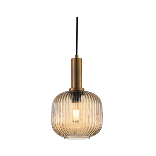 Bonura Clear | Amber | Smoke Cut Glass Pendant Light - Lighting.co.za