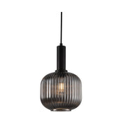 Bonura Clear | Amber | Smoke Cut Glass Pendant Light - Lighting.co.za