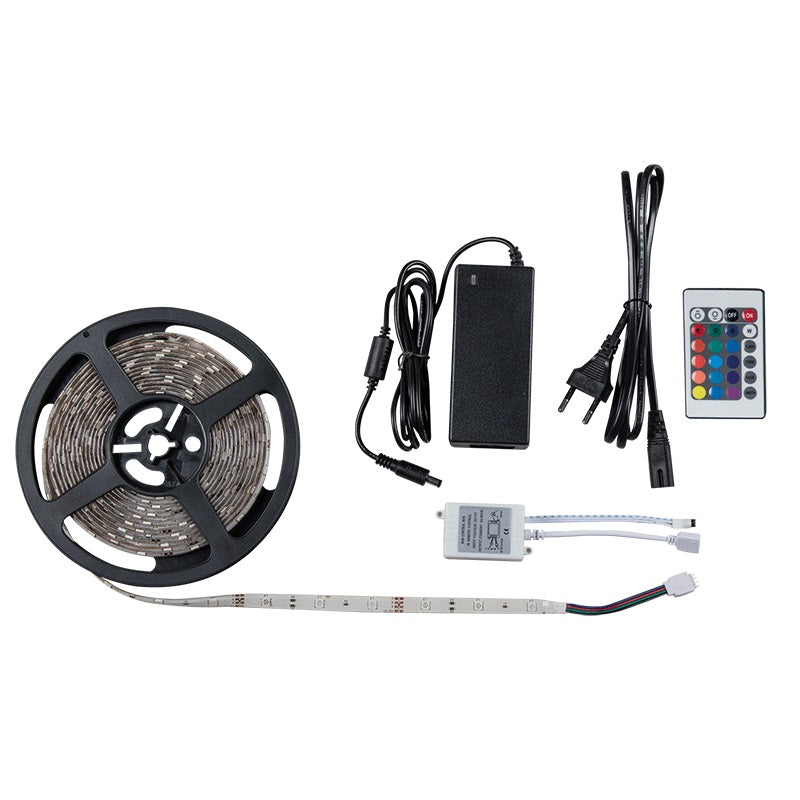Indoor 5 Meter Flexible LED RGB Strip Light - Lighting.co.za