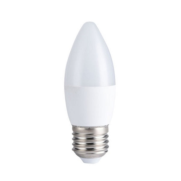 E27 Candle LED Opal 5W 3000K | 4000K Non Dim B - Lighting.co.za