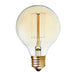 E27 G125 Carbon Filament Amber Bulb B - Lighting.co.za