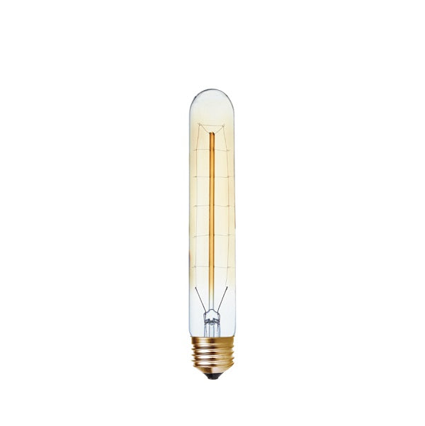 E27 T30 Short Carbon Filament Amber Bulb B - Lighting.co.za