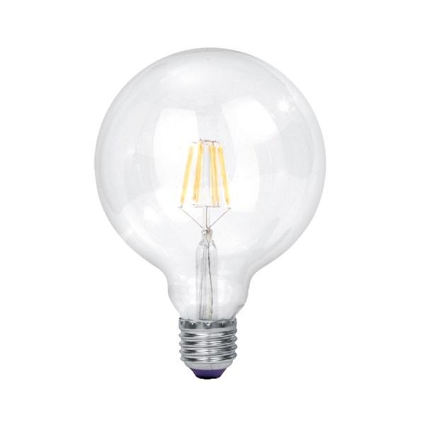 E27 G125 Clear LED Filament Bulb 4W 2200K Dim K - Lighting.co.za
