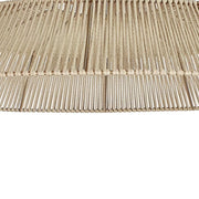 Rueben Black or Natural Woven Rope Dome Pendant Light - Lighting.co.za