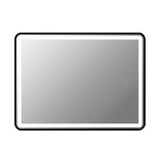 Anura Black Frame Rectangular LED Bathroom Mirror Wall Light - Lighting.co.za