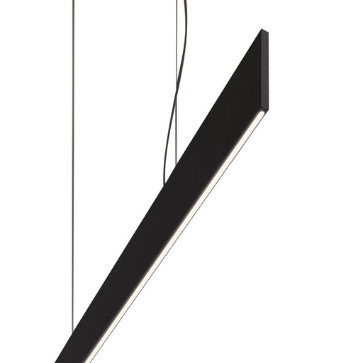 Blade Black | White Up Down Linear LED Slim Pendant Light - Lighting.co.za