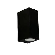 Block 1 GU10 Up Down Facing Black | White | Grey Outdoor Wall Light - Lighting.co.za