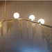 Blossom Gold And White Frosted Glass Pendant Light - Lighting.co.za