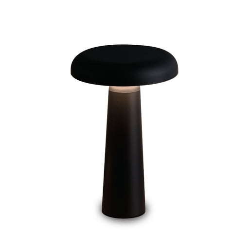 Boletus 4 Watt LED Portable Black or White Rechargeable Table Lamp - Lamps - Lighting.co.za