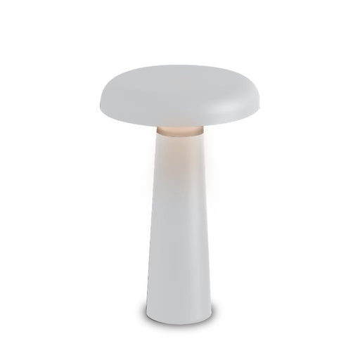 Boletus 4 Watt LED Portable Black or White Rechargeable Table Lamp - Lamps - Lighting.co.za