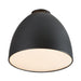 Ascari LED Black Dome Ceiling Light Available In 2 Sizes - Lighting.co.za