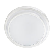 Suna Silver Tiered Flush Mount LED Ceiling Light In 3 Sizes - Lighting.co.za