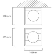 Vallaspra Satin Gold And White Glass Ceiling Light 2 Sizes - Lighting.co.za