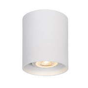 Zeta Short Barrel Black | White Fixed Round GU10 Surface Mounted Down Light - Lighting.co.za
