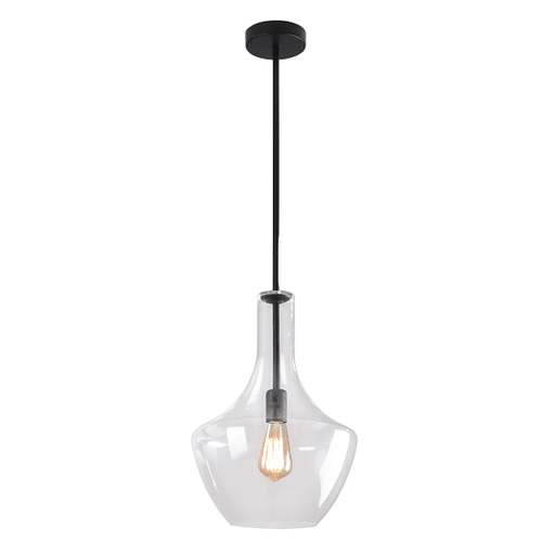Contour Large Clear | Smoke | Amber Glass Pendant Light - Hanging Lights - Lighting.co.za